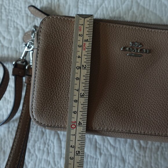 Coach Kira Crossbody Bag Taupe - Picture 9 of 15